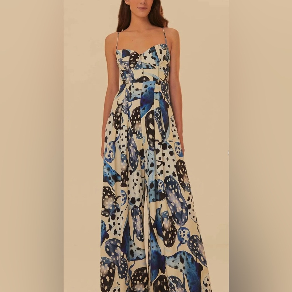 Farm Rio Brazil collection jumpsuit, size PP (XS)